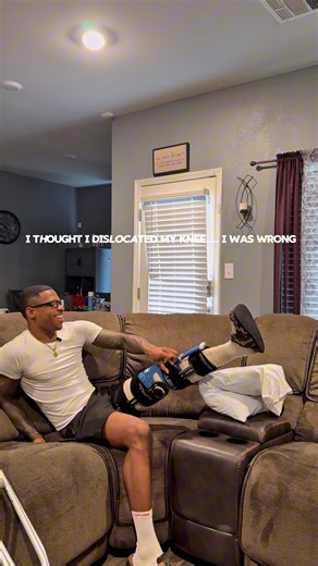 I thought I dislocated my knee..boy was I wrong lol! Ruptured my whole patellar tendon! This injury definitely opened my eyes to A LOT but it also showed me how durable & strong I am. Recovery isn't easy yet I'm still smiling, standing & pushing! | Tyler P