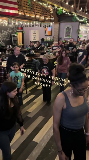 Wednesday Beginner Line Dancing Night Recap! Thanks for another fun Wednesday learning together! 🫶