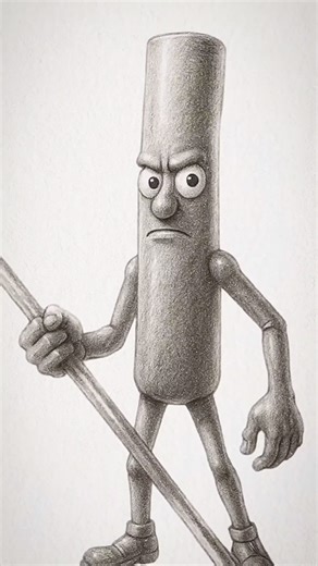 how to draw TO TO TO TO SAHUR #brainrot #drawing #shorts