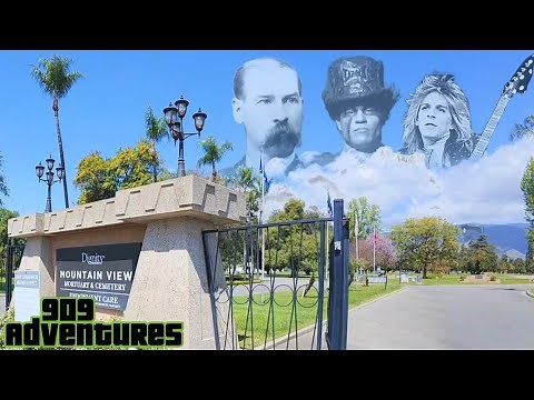 Famous Graves of Mountain View Cemetery San Bernardino | Randy Rhoads | James Earp