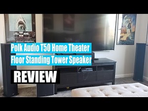 Polk Audio T50 Home Theater Floor Standing Tower Speaker | Review 2021