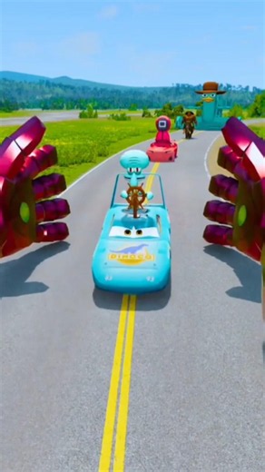 Incredible Cars & Funny Stunts VS GIANT Ironman Clap Hands Trap Crush! - BeamNG.Drive #beamngdrive