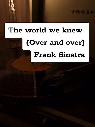 The World We Knew: Frank Sinatra's Iconic Song