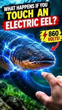 😱 What Happens If You Touch an Electric Eel? ⚡ #Shorts