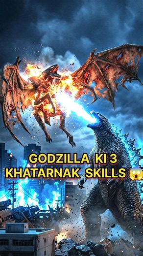 Godzilla Top 3 Brutal Kills 😱 #shorts #viral #godzilla #Scylla #fighting