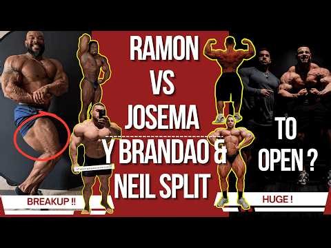 Rafael Brandao says His Arnold prep was absolute Shit + Ramon vs Josema + Foda full blown + Sergio