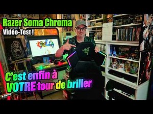 Razer Soma Chroma: Video Review of Razer's 1st Wireless RGB Gaming Chair! Time to Shine!