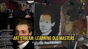 Step-by-step tutorial on painting a Sargent portrait with artistic flair