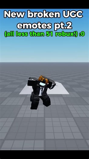 Broken emotes! pt.2 | Roblox #roblox #robux #glitch #emote #shorts