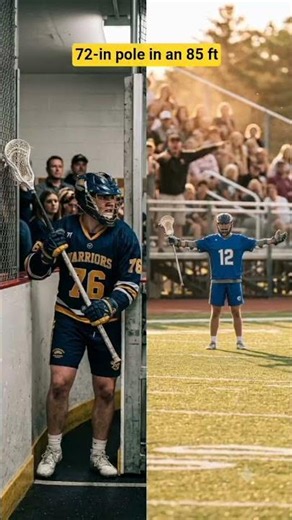 Stick of Box vs Field Lacrosse #lacrosse #pll #boxlacrosse #lacrosseplayer #shorts #nll