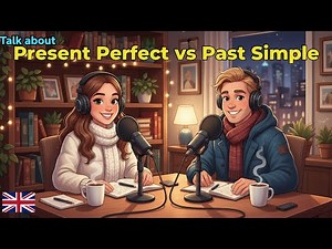 Present Perfect vs Past Simple Explained in Easy English | English conversations Practice