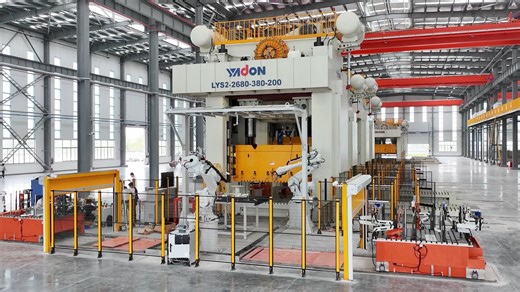 🏭 YADON: Powering Smart Automotive Stamping Excellence 🚗⚡ From large press lines and multi-machine stamping systems to progressive die lines, we deliver cutting-edge stamping technology for automotive parts. Our smart stamping factories integrate IoT, robotics, and AI-driven precision—redefining efficiency in automotive manufacturing. #YADONStamping #SmartFactory #AutomotiveParts #StampingInnovation 🚀 | Yadon