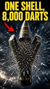 The Shell That Fires 8,000 Steel Darts at Once