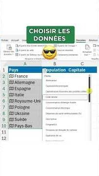Importer des données wikipédia directement sur Excel !
