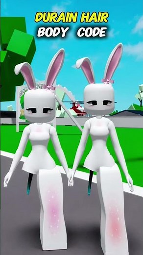 ID BODY GIRL DURIAN HAIR V.3 In Brookhaven #roblox #brookhaven