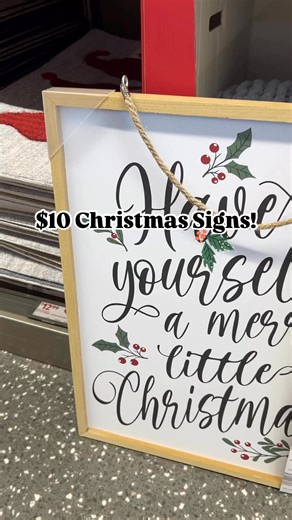 Aldi has some CUTE Big Christmas Signs for Just $10!#christmas #aldi #aldifinds #aldilove #aldichristmas #christmasdecor #christmasdecorations #christmas | Passion For Savings