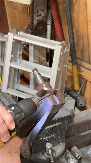 Shock mount fabrication #fabrication #metalwork #welding #restoration #cj7 #jeep