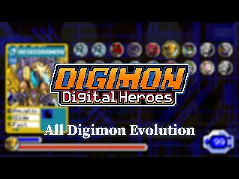 Digimon: Digital Heroes (Fangame) - Gameplay | All Unlockable Digimon | No Commentary (PC)
