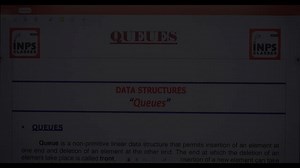 Data Structure Queues Part 1