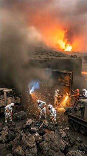 An underground bunker was found and we restored it for living again #viral #viralvideo #bunker