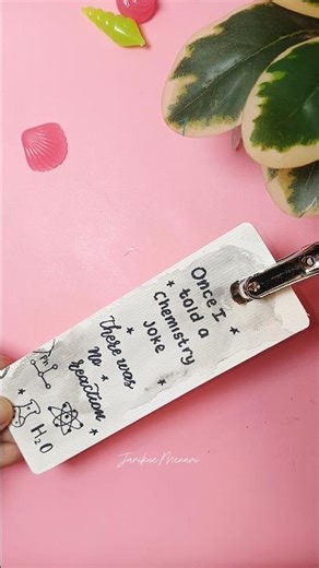 Bikin Bookmark Kreatif Yuk✨ #bookmark #art #drawing #design #study #shorts