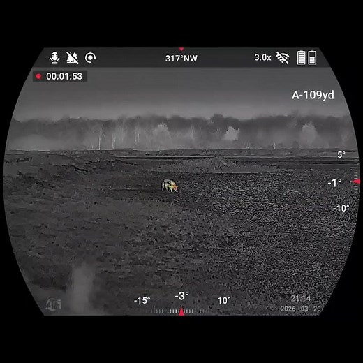 Thermal Clarity. Total Control.Wiht ThOR 6! #hoghunting #hunting #atn #thermal #wildlife