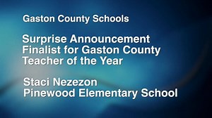 1.7K views · 17 reactions | Last week we surprised the five teachers who have been chosen as finalists for Gaston County Teacher of the Year 2021-2022. Here is our visit from @Pinewood Elementary. | Gaston County Schools | Facebook