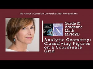 Grade 10 Analytic Geometry: Classifying Figures on a Coordinate Grid