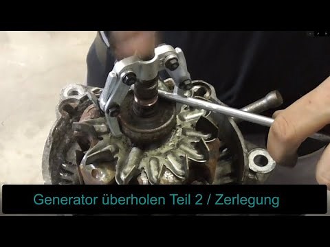 Generator / Lichtmaschine überholen Teil 2