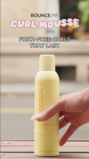 The mousse for curly hair that lasts through everything | BOUNCE.ME curl mousse