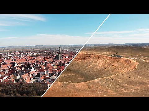 Nördlingen, Germany: A Town build on a 15 Million Year Old Meteorite Crater