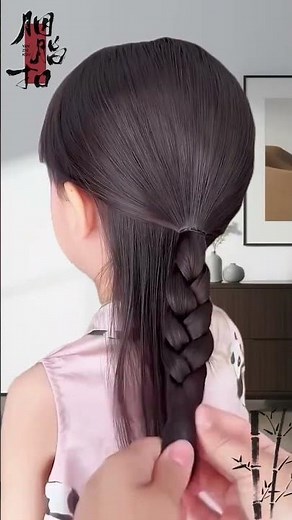 “Elegant Braided Bun Hairstyle | Easy & Beautiful Hair Bun Tutorial for Girls”