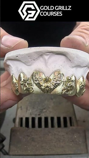 Adding digital designs to 3D Gold Grillz