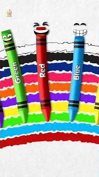 Crayon Color Song for Kids, Learn Colors with Crayons #nurseryrhymes