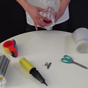 Inflatable Air Column Bag (with Pump) Width 8/12/16-inch Bubble Cushioning Shock-Absorbing Anti-Drop used to Protect iPad, iPhone, Glasses, Wine Bottles, Safe Transport Packaging (W/12 x L/2000-inch)