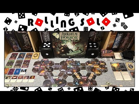 Arkham Horror 3rd Edition | Solo Playthrough | How To Setup