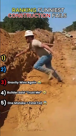 Ranking the Funniest Construction Fails