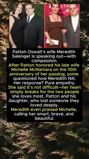 Patton Oswalt’s wife Meredith Salenger is speaking out—with compassion #georgespringer #petersafran