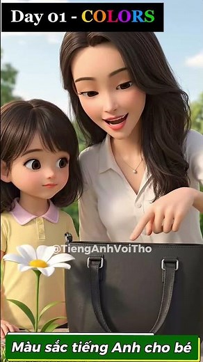 Day 01 | Màu sắc tiếng Anh cho bé | Tiếng Anh Với Thỏ
