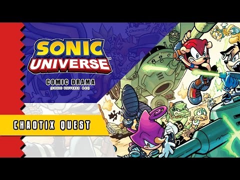 SONIC UNIVERSE #49 Comic Drama [Chaotix Quest]