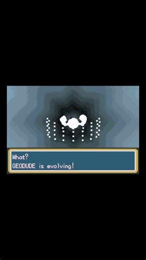 Pokemon FireRed: My GEODUDE evolved into GRAVELER 🪨