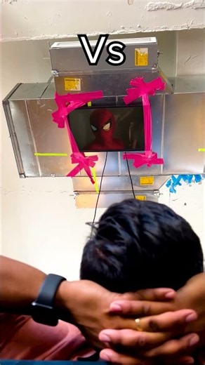 World's smallest 4k headset 😎 #tech #vr #technology #virtualreality #spiderman