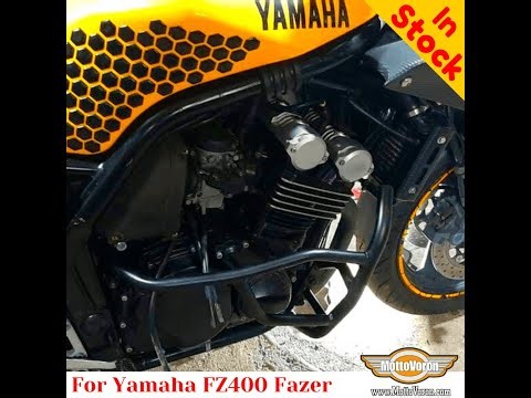 Yamaha FZ400 Fazer сrash bars, engine guard reinforced