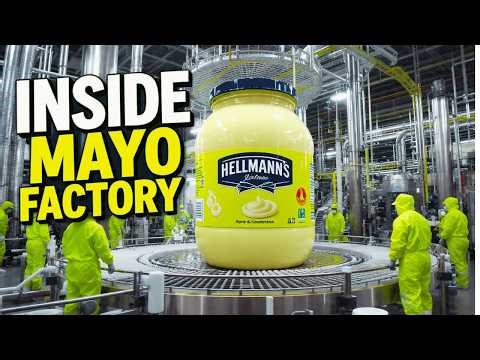How America’s Favorite Mayonnaise Is Made | Full Factory Process