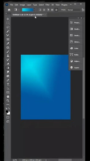 Gradient Colour in Photoshop #photoshoptricks #gradienteffect #gradientbackground #photoshoptips