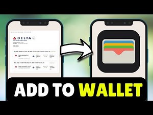 How To Add Delta Ticket To Apple Wallet (2026) - Full Guide
