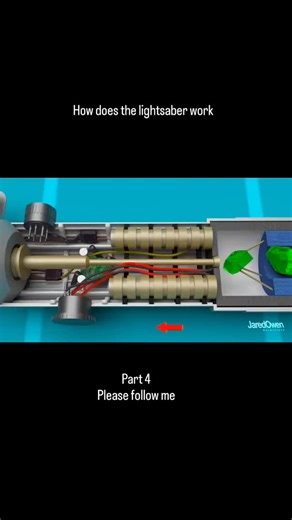 animational on Instagram: "How does the lightsaber work . . . . . . . #viral #lightsaber #work #light #saber"