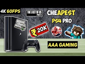 PS4 Pro 4K Gaming at ₹20K 😱 Still Rocks AAA Titles in 2025! 🔥
