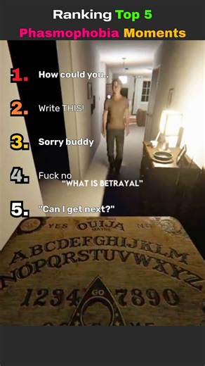 Ranking Top 5 Phasmophobia Funniest Moments 😂