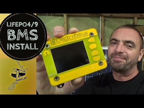 LiFePo4 Electrodacus SBMS0 Installation | Installing the best LiFePo4 Solar BMS with Bused As